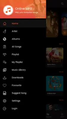 GP Music Player - Audio Player android App screenshot 1